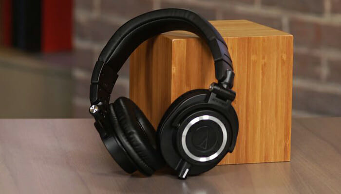 หูฟังครอบหู Audio Technica รุ่น M50x BK