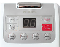 Philips หม้อหุงข้าวดิจิตอล รุ่น HD3030