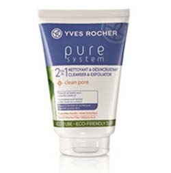 Yves Rocher Pure System Daily Exfoliating Cleanser โฟมล้างหน้าปราบสิว