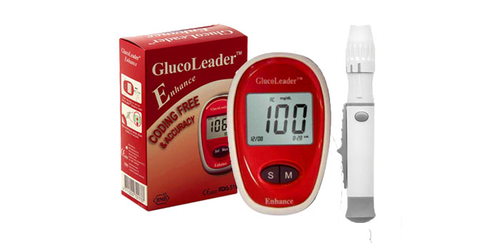 GlucoLeader เครื่องตรวจน้ำตาล Enhance Blood Glucose Meter