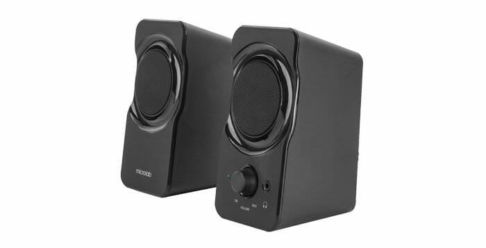 Microlab B17 stereo 2.0 speakers for laptop and notebook (Black)