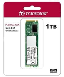 Transcend PCIe NVMe M.2 SSD 1 TB