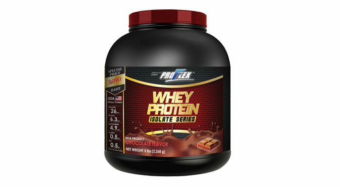 Proflex Whey Protein Isolate Chocolate [5 ปอนด์ - ขนาดใหญ่]